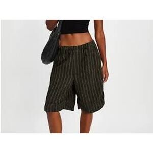 Free People Blakely Trouser Shorts Size Large NWT (B110145)